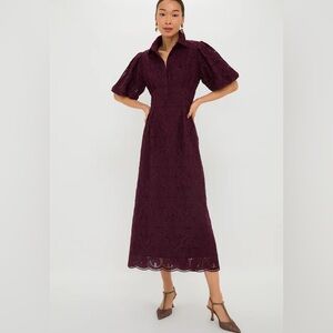 Winetasting Eyelet Delaney Dress NWT- size small